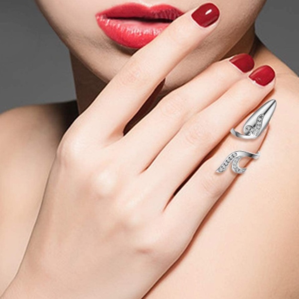 Pinky Finger Nail Protection Decor Tip Cover